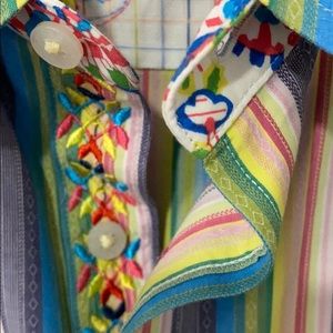 Robert Graham button down dress shirt men’s XL